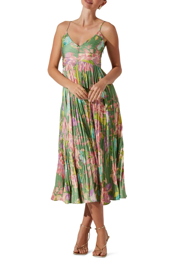 Maeve Floral Midi Sundress - Image 4