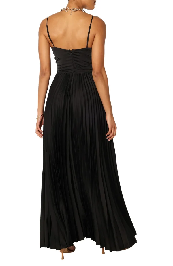 Naira Pleated Maxi Dress - Image 4